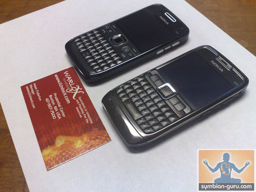 诺基亚e71和e72的整体对比