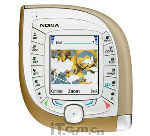 经典3g叶子机 诺基亚7600只售230元