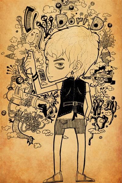 涂鸦风玩出个性iphone主题壁纸第1期