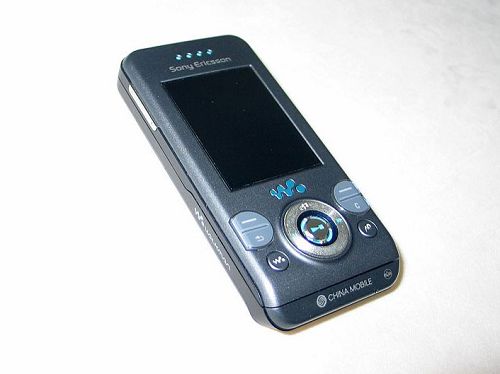 图为索尼爱立信w580c