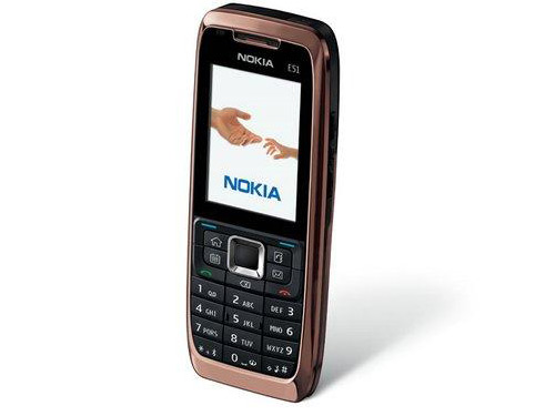 图为诺基亚e51