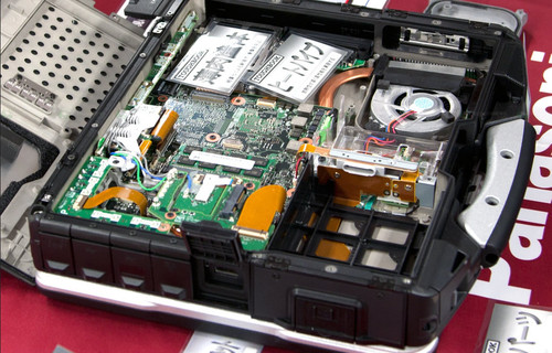 松下toughbook三防新本现场测试(组图)