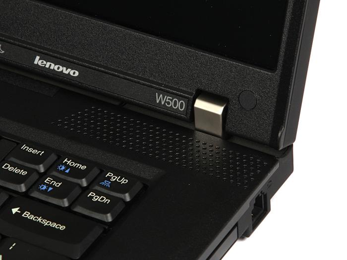 图为:联想thinkpad w500(406164c)