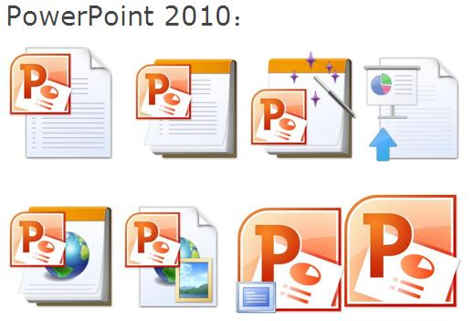 先睹為快office2010系列全新圖標欣賞