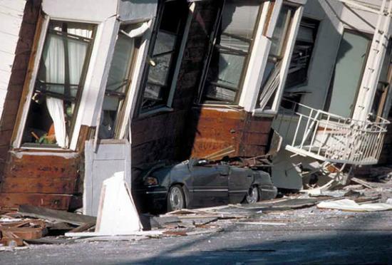 汶川地震美国图片
