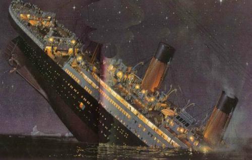 十大损失最惨重事故:泰坦尼克号沉没