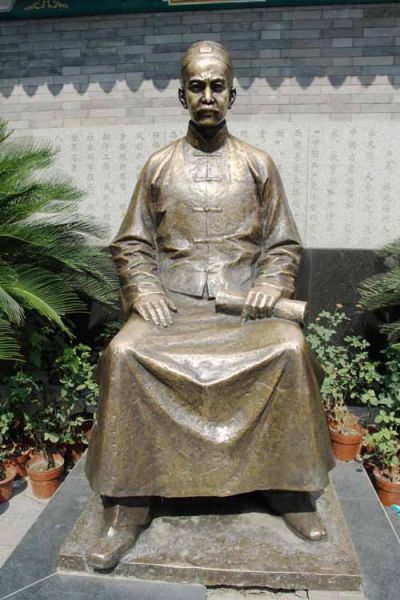 近代以来,不少名人都是天津的过客.图/cfp