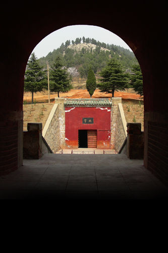 明鲁王陵墓图片