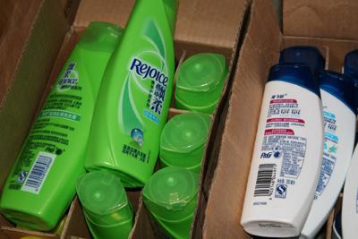 [图文]广西兴宾工商查获假冒洗发水532瓶香皂936块