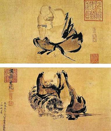 敦煌壁画《萨垂太子舍身饲虎》