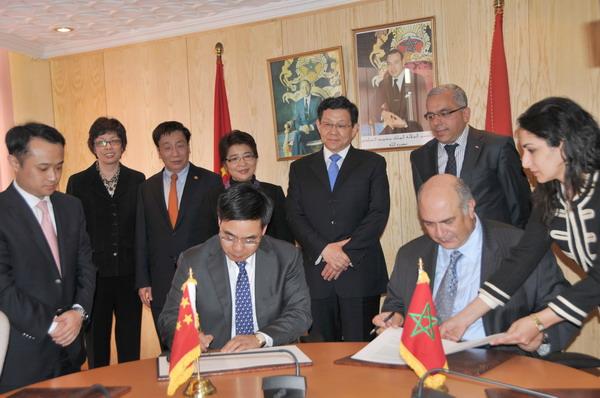 摩洛哥首相法西会见中国商务部部长陈德铭陈德铭率中国政府经贸代表团