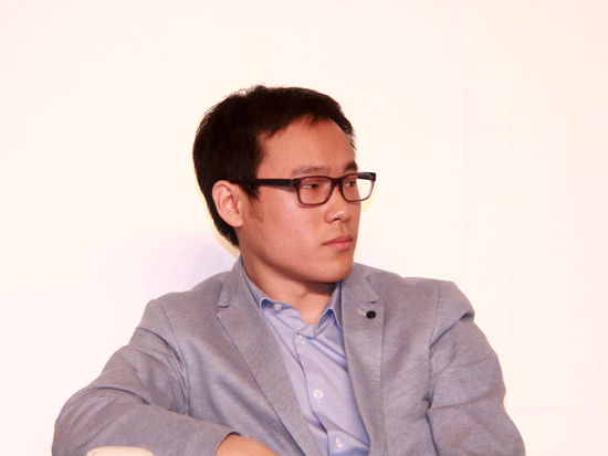 由新浪财经主办的“2014新浪金麒麟论坛”于2014年11月22日在北京举行。本届论坛主题：变革与决策。图为壹读传媒CEO、《壹读》杂志执行主编马昌博在圆桌论坛（新浪财经 刘海伟 摄）。