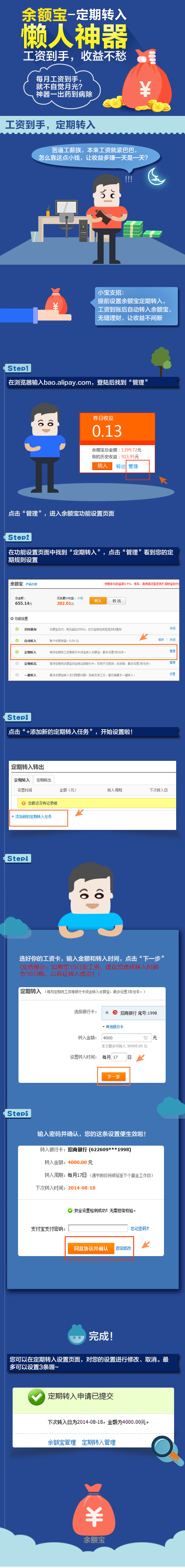 余额宝定期转入流程图(PC端)