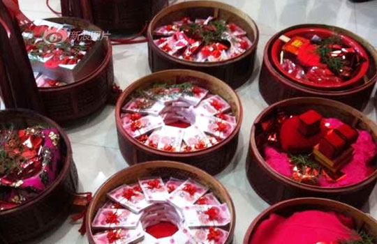 浙江土豪花888万人民币定亲