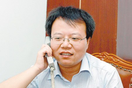 陕西师范大学招生办公室副主任惠刚.