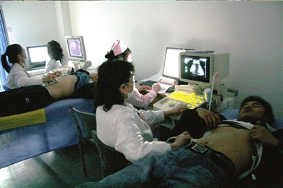 育龄妇女b超体检图片图片