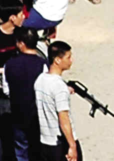 枪击是酒店自导自演