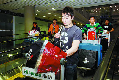 秦凯:观众突退场才知有疫情(图)