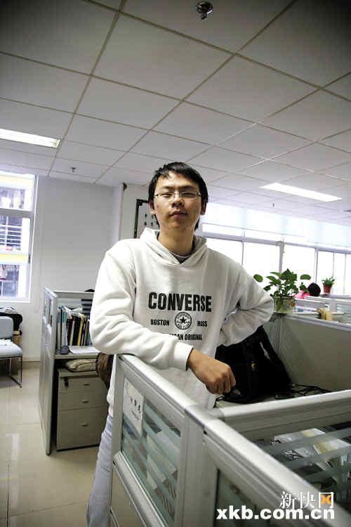 创新班学生谢寅龙.