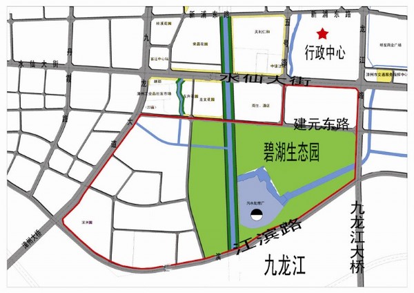 漳州60万征碧湖生态园规划