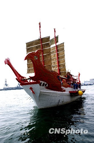 世博特稿:梦回千年唐朝 遣唐使船重起帆_新闻中心_新浪网