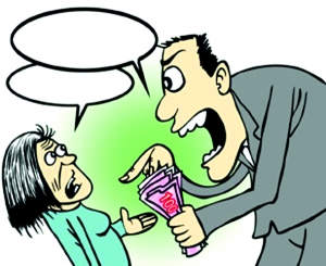 丈夫去世 妻子遭"讹诈"