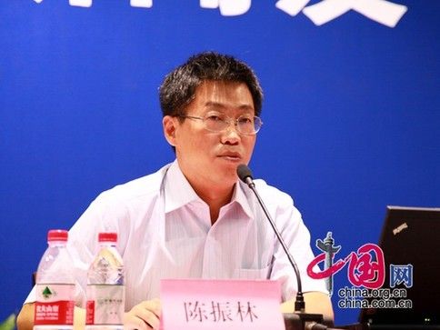 中国气象局应急减灾与公共服务司司长,新闻发言人陈振林