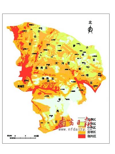 广州断裂带分布图图片