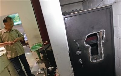 瑞安一珠宝店保险柜遭切割2300多克首饰被盗
