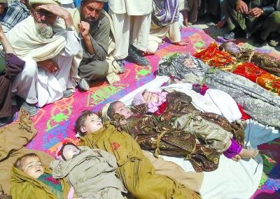 有10名儿童6日在驻阿富汗北约军队发动的空袭中死亡