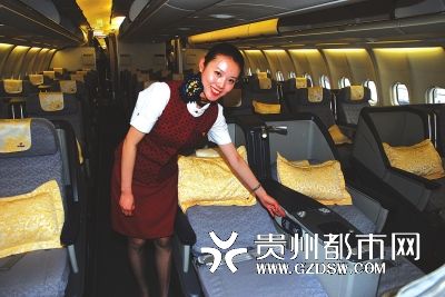 头等舱睡在床上飞北京