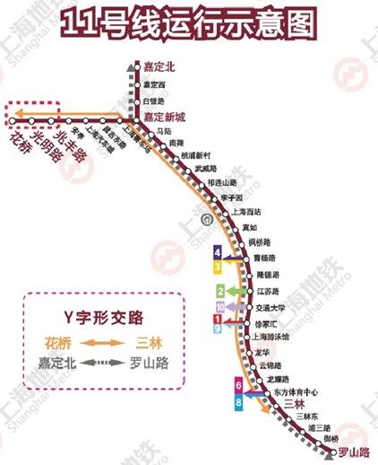 沪11号线花桥段16日开通试运营[附首末班车时间表]