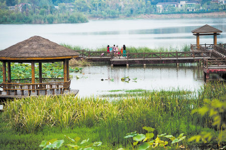 灰汤建绿色低碳小城镇