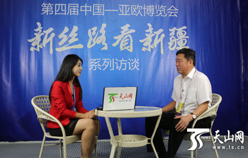 莎车县常委,常务副县长贾庭义做客《天山访谈》莎车县常委,常务副县长