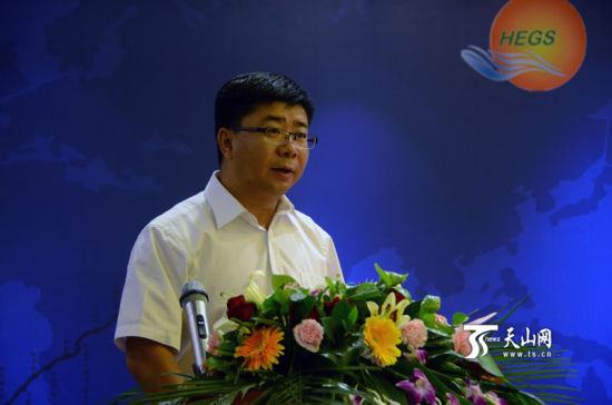 霍尔果斯经济开发区党工委常务副书记,管委会副主任,政法委书记王刚在