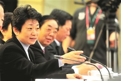 资料图:南京市委书记黄莉新.南京晨报记者 邵丹 摄