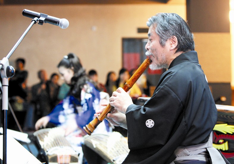 日本演奏家在中華兒女美術館吹