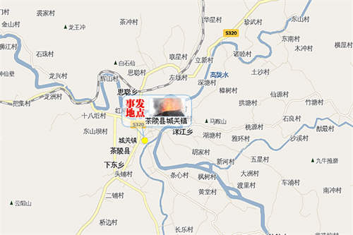 茶陵一中地图图片
