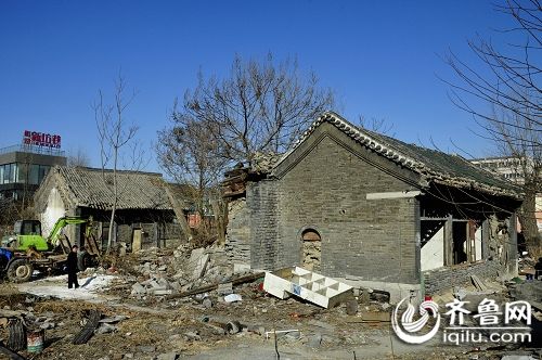 济南武岳庙遭拆除重建年内将完工(组图)