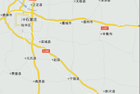 赵县地图高德地图图片