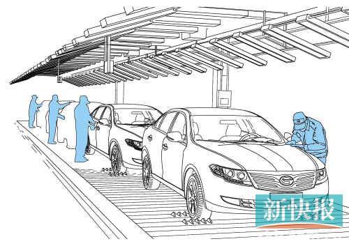 风光发电厂区还有风光互补照明灯,路灯都可利用风能发电.