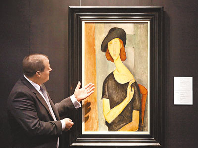 佳士得将于未来数月在纽约和伦敦5场拍卖会中,拍卖一批不同时期的名画