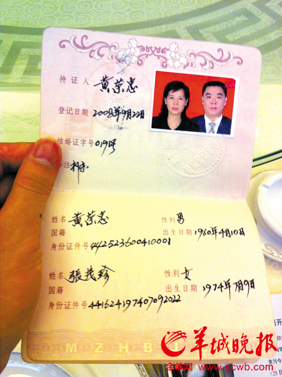 结婚证内部模板图片