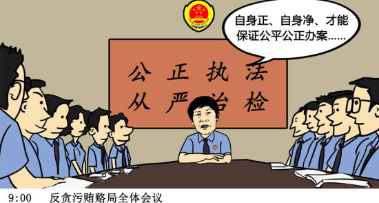 12幅漫画告诉你检察长是怎样工作的