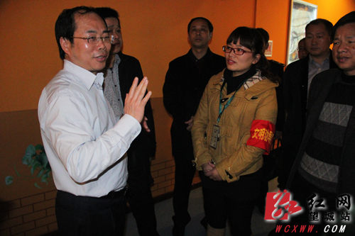 长沙望城区委书记谭小平检查节前安全生产工作