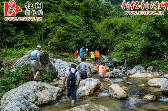 新化荣华乡蛇溪峪美景惹人醉