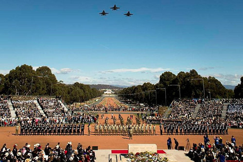 每年的4月25日,澳大利亚和新西兰都会以阅兵等活动,隆重庆祝澳新军团