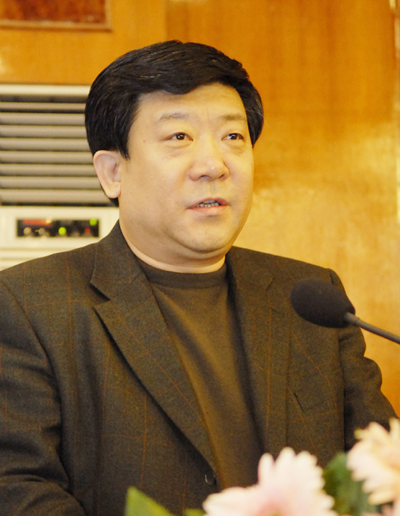 市委常委,宣传部部长郭利民在大会上讲话