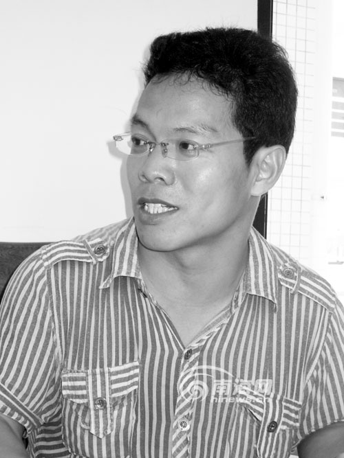 赵红亮在接受采访