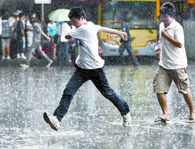 大雨赶跑秋老虎